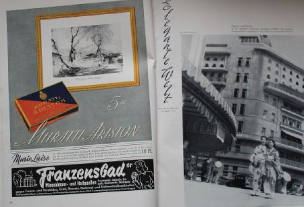 Eysler "Elegante Welt" Society-Magazine 1941 (3339)