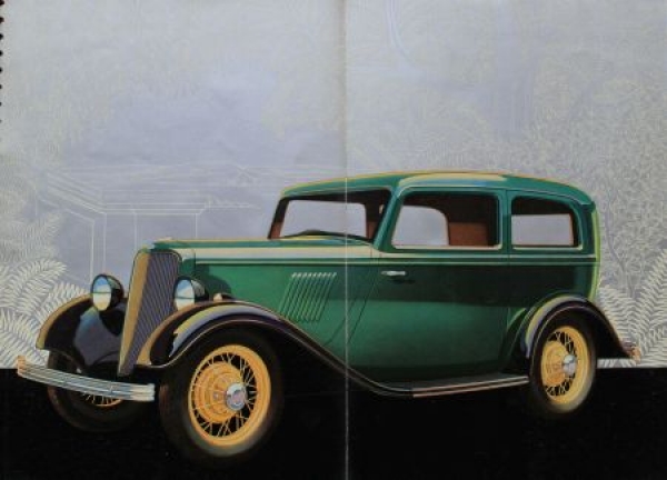 "La Revue Ford" Ford-Factory-Magazine 1934 (3140)