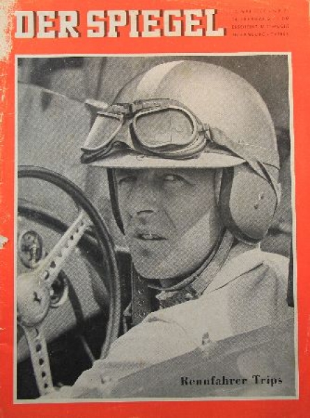 Graf Berghe von Trips 1960 "Der Spiegel" Magazine Story (9962)