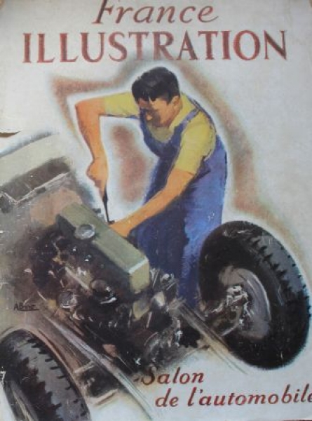 "Illustration - Salon de l'automobile" 1948 Automobile-Magazine (3377)