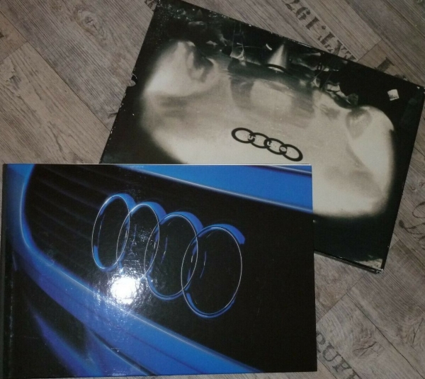 Audi Avus Quattro Modelprogram 1991 Advertising-Car-Catalog in original slipcase (9526)