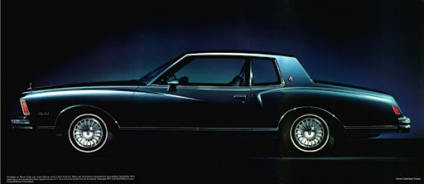 Chevrolet Monte Carlo Modelprogram 1977 "The third Generation"  Carbrochure (2889)